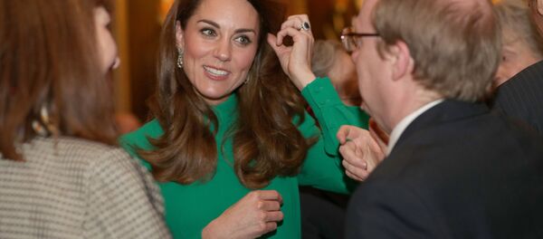 Герцогиня из Кембриджская на приеме по случаю 70-летия альянса НАТО - Sputnik Беларусь