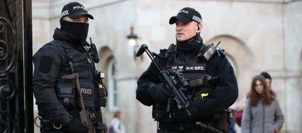 Сотрудники британской полиции, архивное фото Сотрудники британской полиции, архивное фото - Sputnik Беларусь