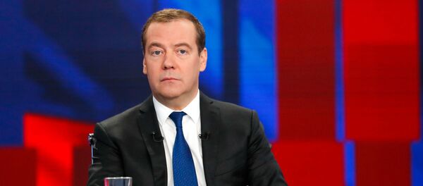 Прэм'ер-міністр Беларусі Дзмітрый Мядзеведзеў Прэм'ер-міністр Беларусі Дзмітрый Мядзеведзеў - Sputnik Беларусь