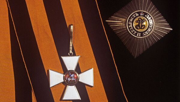 Звезда и крест Святого Георгия, архивное фото - Sputnik Беларусь