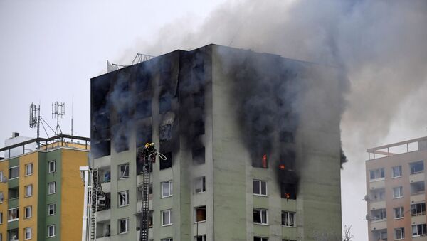 Взрыв газа в жилом доме в Словакии - Sputnik Беларусь