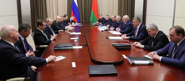 Путин провел переговоры с президентом Беларуси в Сочи - Sputnik Беларусь