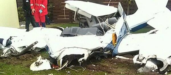 Легкомоторный самолет разбился в Литве Легкомоторный самолет разбился в Литве - Sputnik Беларусь