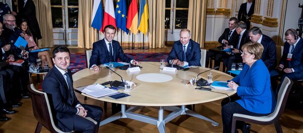Саммит в нормандском формате в Париже, 9 декабря 2019 года - Sputnik Беларусь