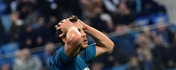 Игрок Зенита Артем Дзюба Игрок Зенита Артем Дзюба - Sputnik Беларусь