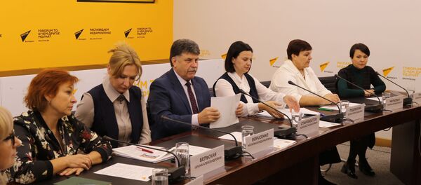 Проблемы современной медиации обсудили за круглым столом в пресс- центре Sputnik - Sputnik Беларусь