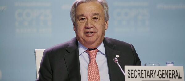 Генеральный секретарь ООН Антониу Гутерреш Генеральный секретарь ООН Антониу Гутерреш - Sputnik Беларусь