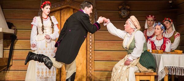 Спектакль Паўлінка  - Sputnik Беларусь