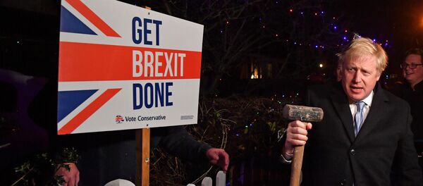 Премьер-министр Великобритании Борис Джонсон - Sputnik Беларусь