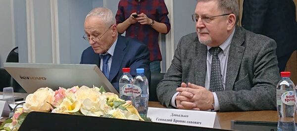 Рыгор Рапота і Генадзь Давыдзька Рыгор Рапота і Генадзь Давыдзька - Sputnik Беларусь