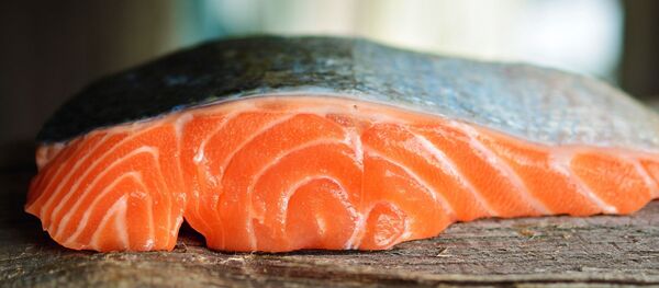Филе лосося, архивное фото Филе лосося, архивное фото - Sputnik Беларусь