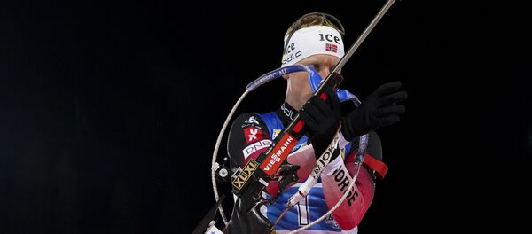 Норвежский биатлонист Йоханнес Бё  - Sputnik Беларусь