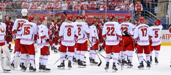 Белорусская молодежка заняла 3-е место на ЧМ в Минске Белорусская молодежка заняла 3-е место на ЧМ в Минске - Sputnik Беларусь