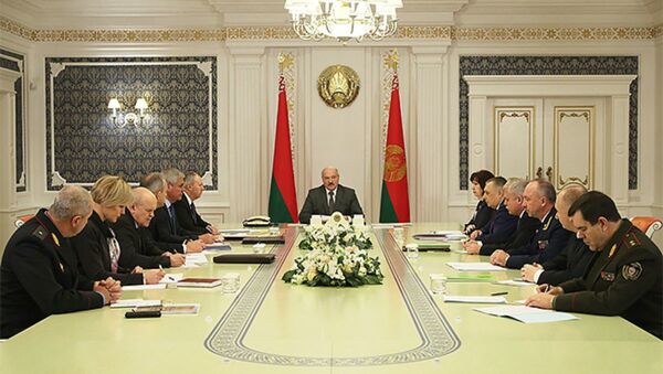 Совещание у президента Александра Лукашенко по вопросам применения мер административной ответственности - Sputnik Беларусь