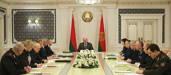 Совещание у президента Александра Лукашенко по вопросам применения мер административной ответственности - Sputnik Беларусь