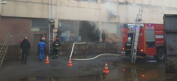 Пожар на Минском заводе вычислительной техники - Sputnik Беларусь