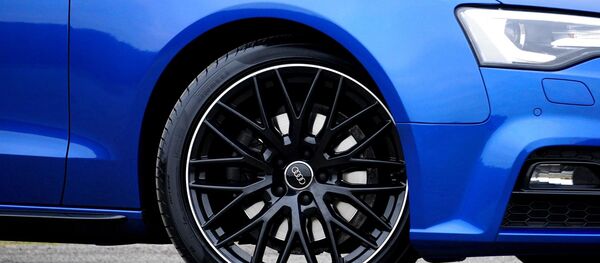 Колесо автомобиля Audi - Sputnik Беларусь