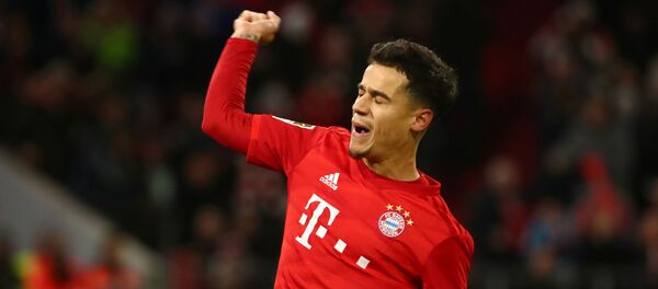 Бразильский полузащитник Баварии Филиппе Коутиньо  - Sputnik Беларусь