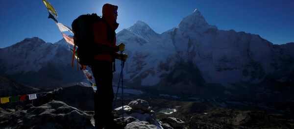 Альпинист на Эвересте - Sputnik Беларусь