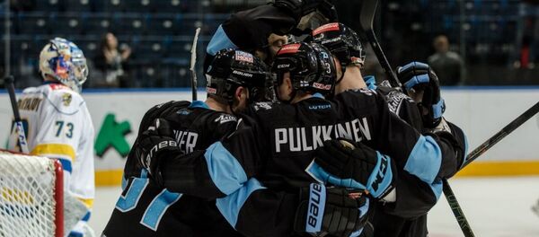 Хоккеисты минского Динамо - Sputnik Беларусь