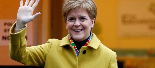 Первый министр Шотландии Никола Стерджен Первый министр Шотландии Никола Стерджен - Sputnik Беларусь