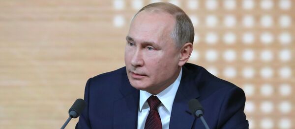 Ежегодная большая пресс-конференция президента РФ В. Путина - Sputnik Беларусь