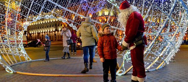 Минск зажег - Sputnik Беларусь