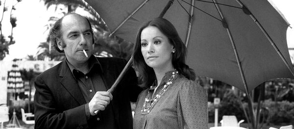 Французская актриса Клодин Оже и режиссер Жак Дере - Sputnik Беларусь