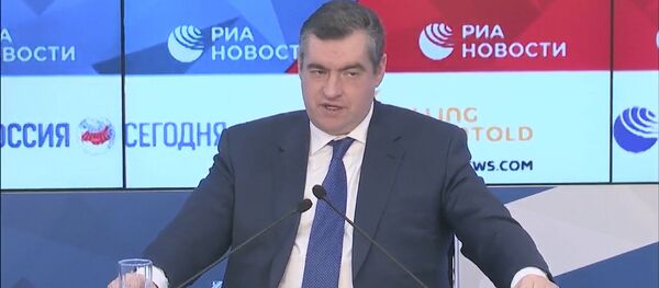 Председатель Комитета Госдумы по международным делам Леонид Слуцкий о Sputnik Эстония, видео  - Sputnik Беларусь