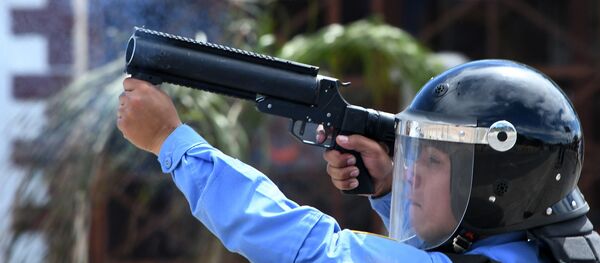 Полицейский Гондураса, архивное фото - Sputnik Беларусь