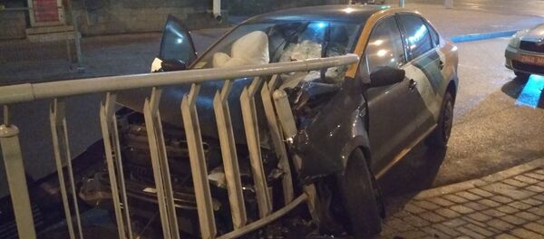 Последствия ДТП на Козлова - Sputnik Беларусь