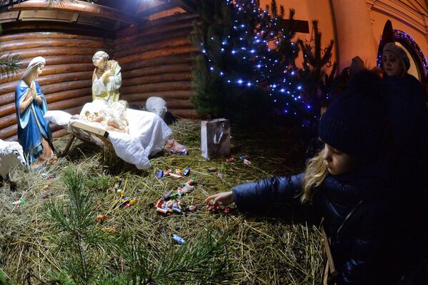 Белорусские католики отметили Рождество Христово  - Sputnik Беларусь