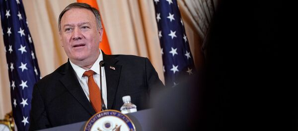 Дзяржсакратар ЗША Майк Пампеа Дзяржсакратар ЗША Майк Пампеа - Sputnik Беларусь