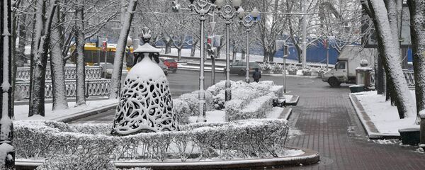 Снегопад в Минске - Sputnik Беларусь