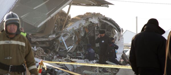 Крушение пассажирского самолета в Казахстане - Sputnik Беларусь