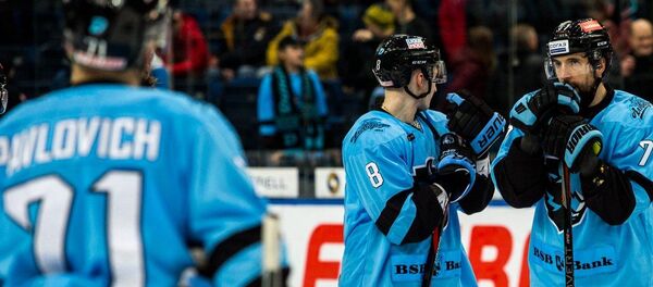 Игроки ХК Динамо-Минск Игроки ХК Динамо-Минск - Sputnik Беларусь