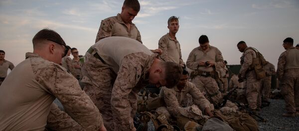 Американские военные на базе в Кувейте - Sputnik Беларусь