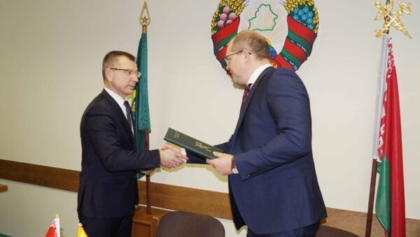 Беларусь и Литва подписали соглашение о создании международного ПП Видзы - Sputnik Беларусь