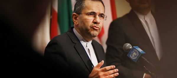 Постпред Ирана при ООН Маджид Тахт-Раванчи  - Sputnik Беларусь