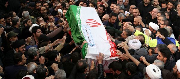 Церемония прощания с иранским генералом Касемом Сулеймани  - Sputnik Беларусь