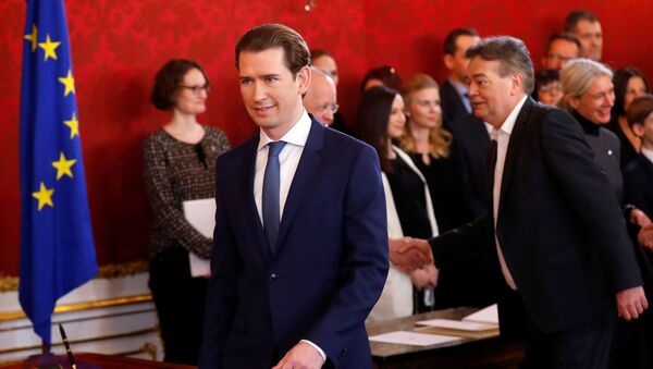 Себастьян Курц во второй раз стал канцлером Австрии  - Sputnik Беларусь