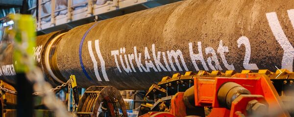 Труба Турецкого потока - Sputnik Беларусь