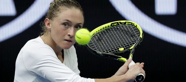 Беларуская тэнісістка Аляксандра Сасновіч Беларуская тэнісістка Аляксандра Сасновіч - Sputnik Беларусь