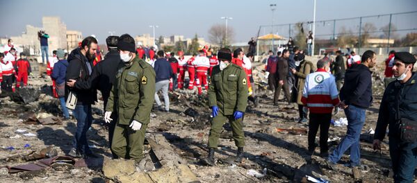 Место крушения самолета МАУ под Тегераном Место крушения самолета МАУ под Тегераном - Sputnik Беларусь