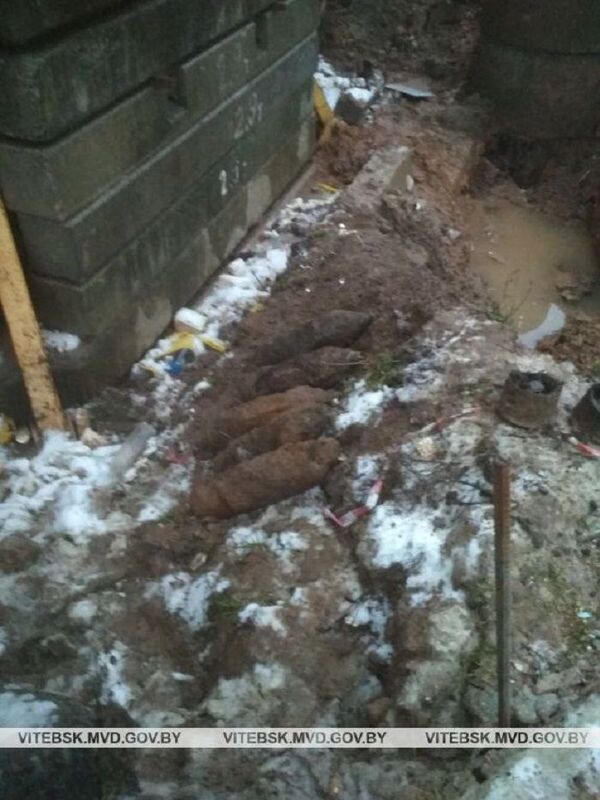 Несколько снарядов обнаружили на стройке в Витебске - Sputnik Беларусь