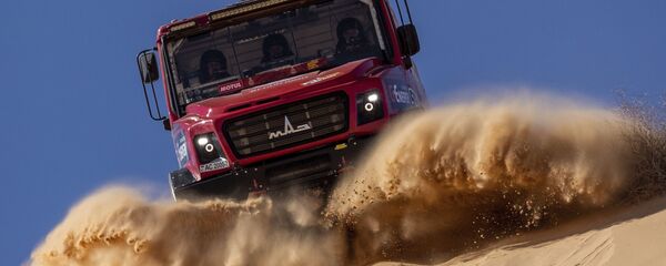 МАЗ Сергея Вязовича на Дакаре - Sputnik Беларусь