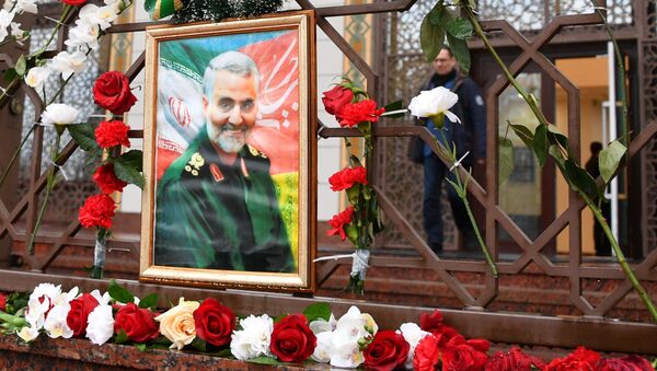 В посольстве Ирана открыта книга соболезнований в связи с гибелью генерал-полковника Касема Сулеймани - Sputnik Беларусь