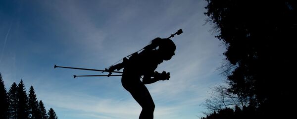 Биатлон, архивное фото Биатлон, архивное фото - Sputnik Беларусь