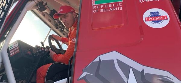 Гонщик МАЗ-СПОРТавто Сергей Вязович - Sputnik Беларусь