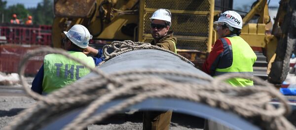 Строительство газопровода Северный поток-2 - Sputnik Беларусь